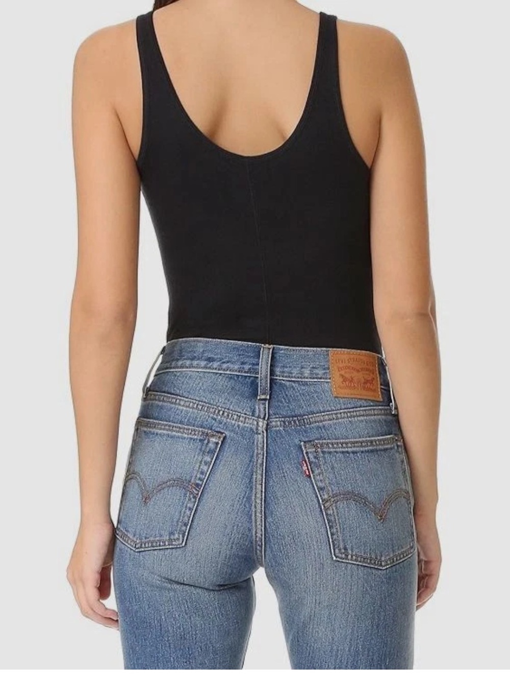 ATM Modal Ribbed Bodysuits Size Small - Picture 3 of 12